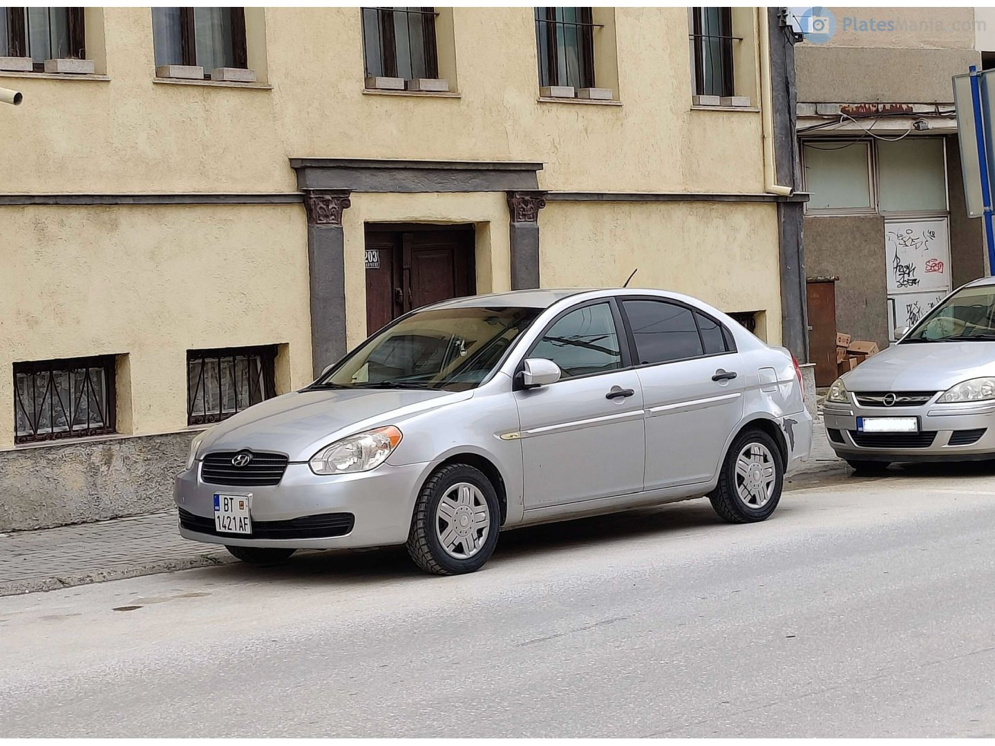 BT 1421 AF, Hyundai Accent 3rd gen Sedan (MC), 2006­–2011