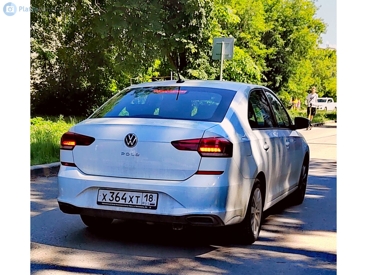 "х 364 хт 18" photos Volkswagen Polo. Russia