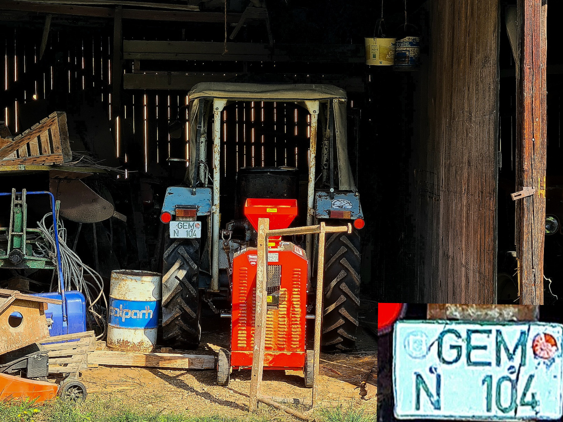 GEM N 104, Regular plates 