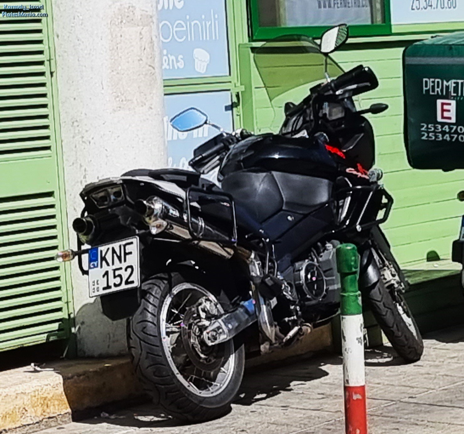 KNF 152, Aprilia Caponord 1st & 2nd gen ETV1000, 2001–2008
