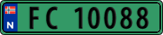 License plate of Norway, Commercial vehicles