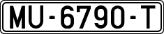 License plates of Spain, 1971 year series