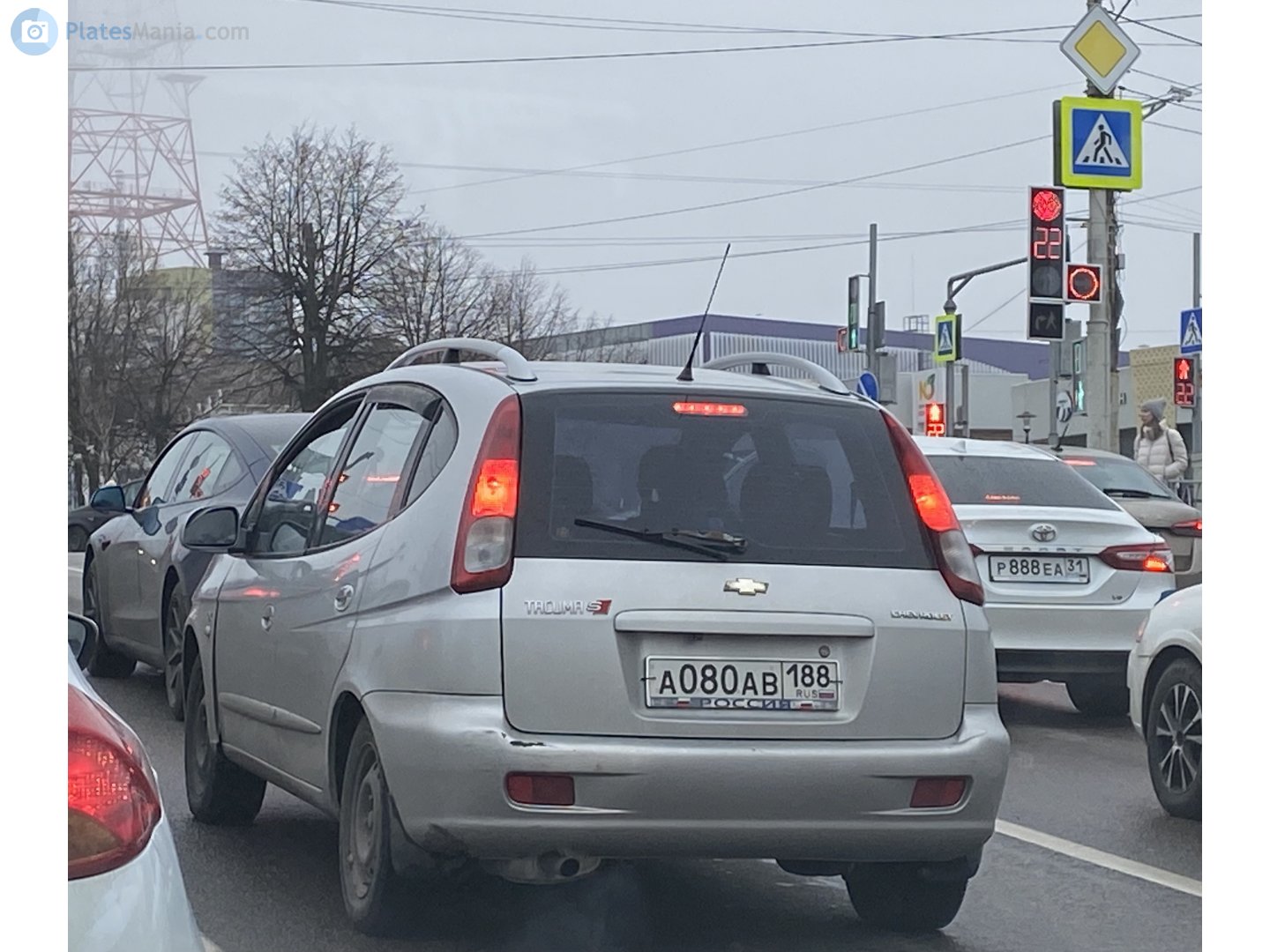 а 080 ав 188, Chevrolet Tacuma 1st gen (U100), 2004–2008