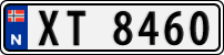 License plate of Norway, Trailers, motorcycles, special vehicles