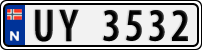 License plate of Norway, Trailers, motorcycles, special vehicles