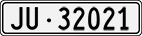 License plate of Switzerland, Cars