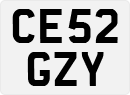 License plate of the United Kingdom, 2001 year system