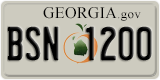 Georgia, ABC 1234