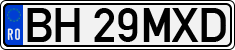 License plate of Romania, Regular plates