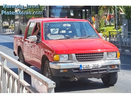 CAB 208, Isuzu Pickup