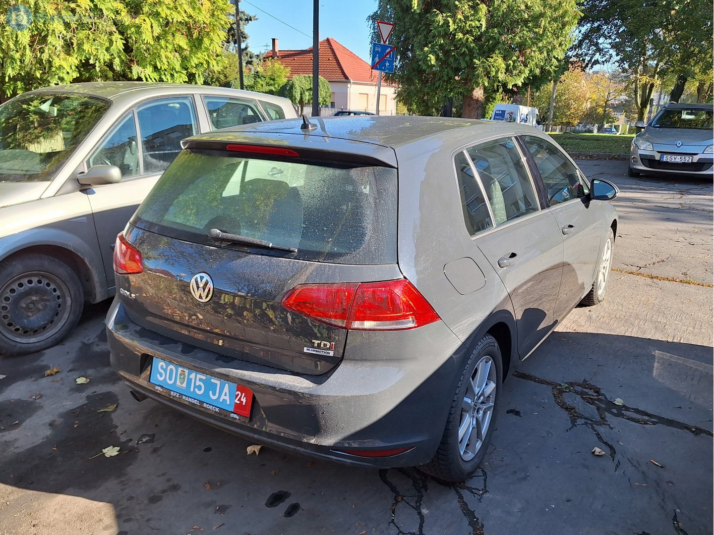 SO 15 JA, Volkswagen Golf 7th gen 5-door Hatch (5G), 2012–2017