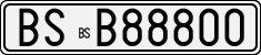 License plate of Italy, Cars (1927 year series)
