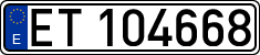 License plates of Spain, Official and military plates