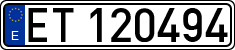 License plates of Spain, Official and military plates
