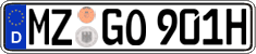 German license plate, Plates for oldtimers (type 