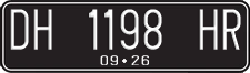 License plate of Indonesia, Regular plates
