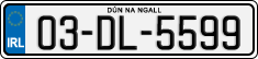 License plate of Ireland, Regular plates