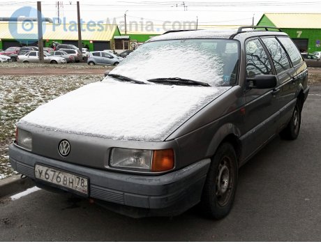 у676вн78, Volkswagen Passat