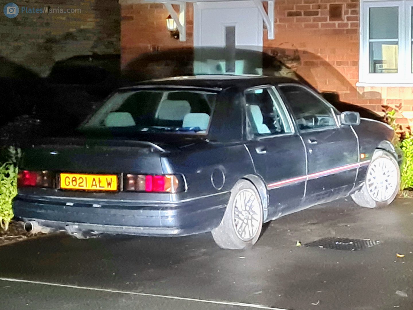 G621ALW, Ford Sierra 1st gen (Sapphire) Sedan (BFG/GB4), facelift, 1987–1993