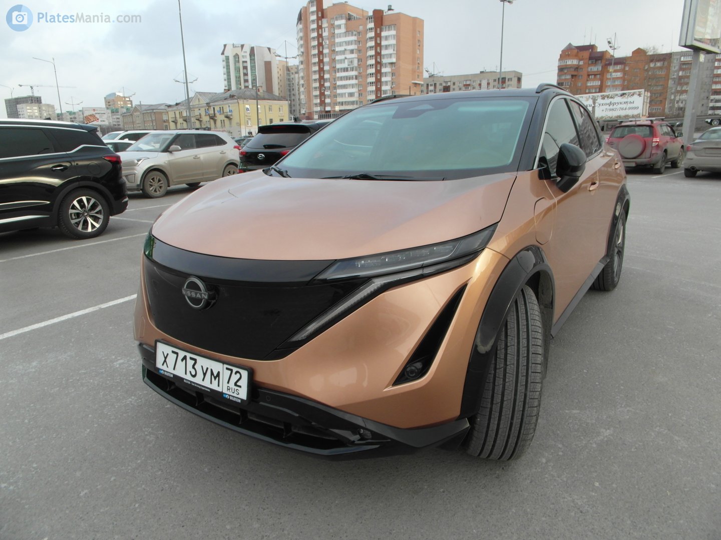 х 713 ум 72, Nissan Ariya 1st gen (FE0), 2022–