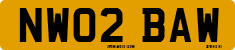 License plate of the United Kingdom, 2001 year system