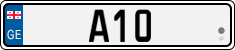 License plate of Georgia, Vanity Plates