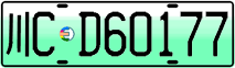 License plate of China, Electric vehicles
