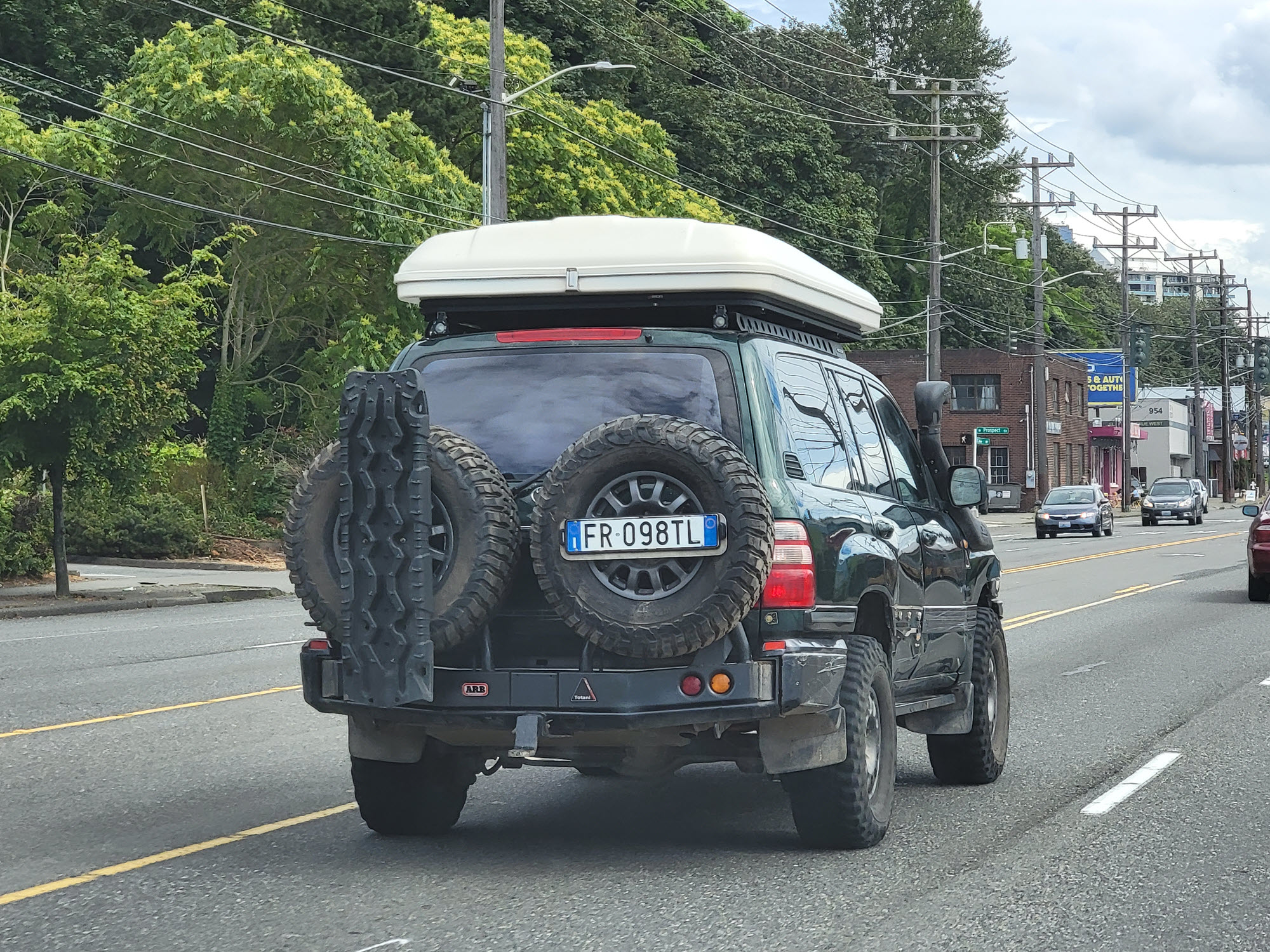 FR 098 TL, Toyota Land Cruiser 100 (J100), 1998–2007