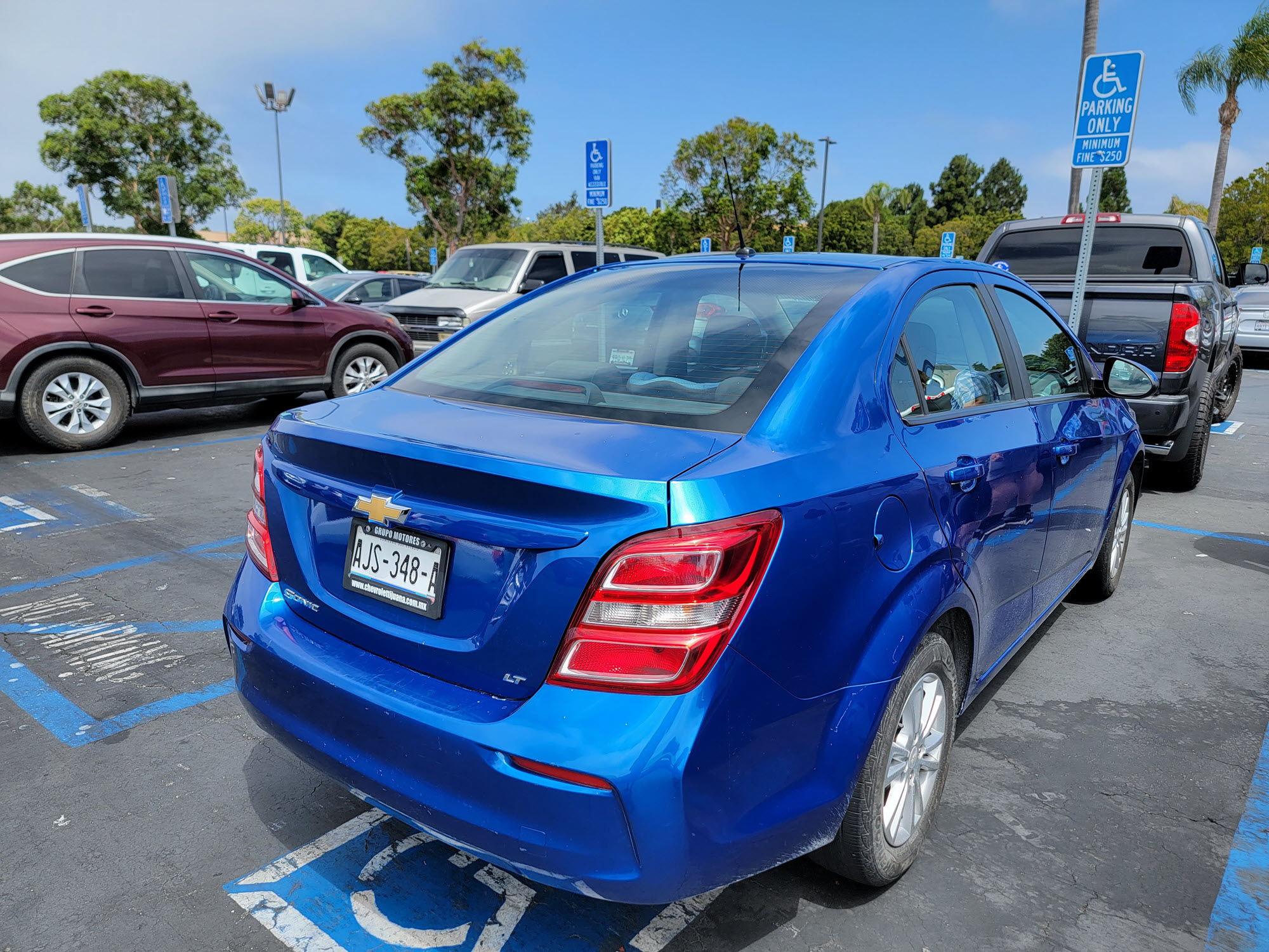 AJS-348-A, Chevrolet Sonic 1st gen Sedan (T300), facelift, 2016–2020