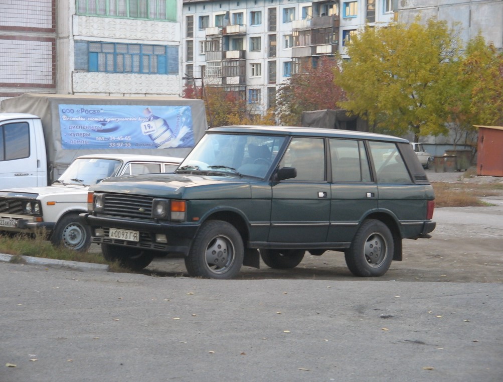 а 0093 ГЯ, Land Rover Range Rover 1st gen, 1970–1996