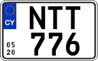 License plate of Cyprus, Regular plates