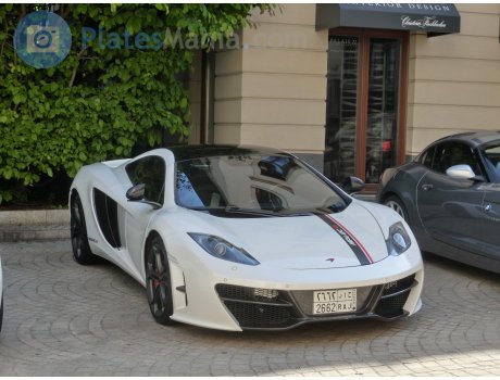‎٢٦٦٢‎ ‎ح أ ر‎ / 2662 RAJ, McLaren MP4-12C