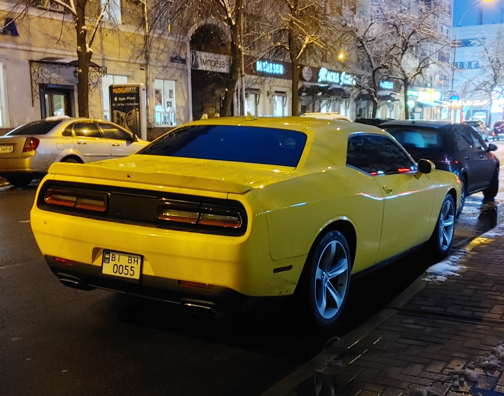 BI 0055 BH, Dodge Challenger 3rd gen (LA/LC), facelift, 2014–2023