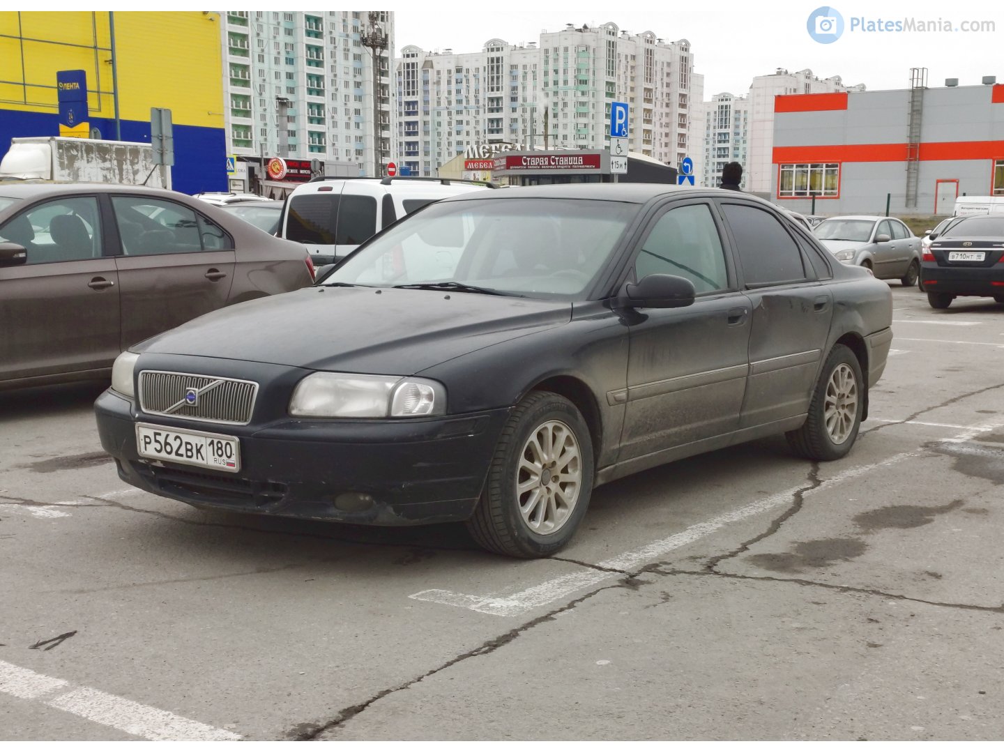 р 562 вк 180, Volvo S80 1st gen (184), 1999–2006