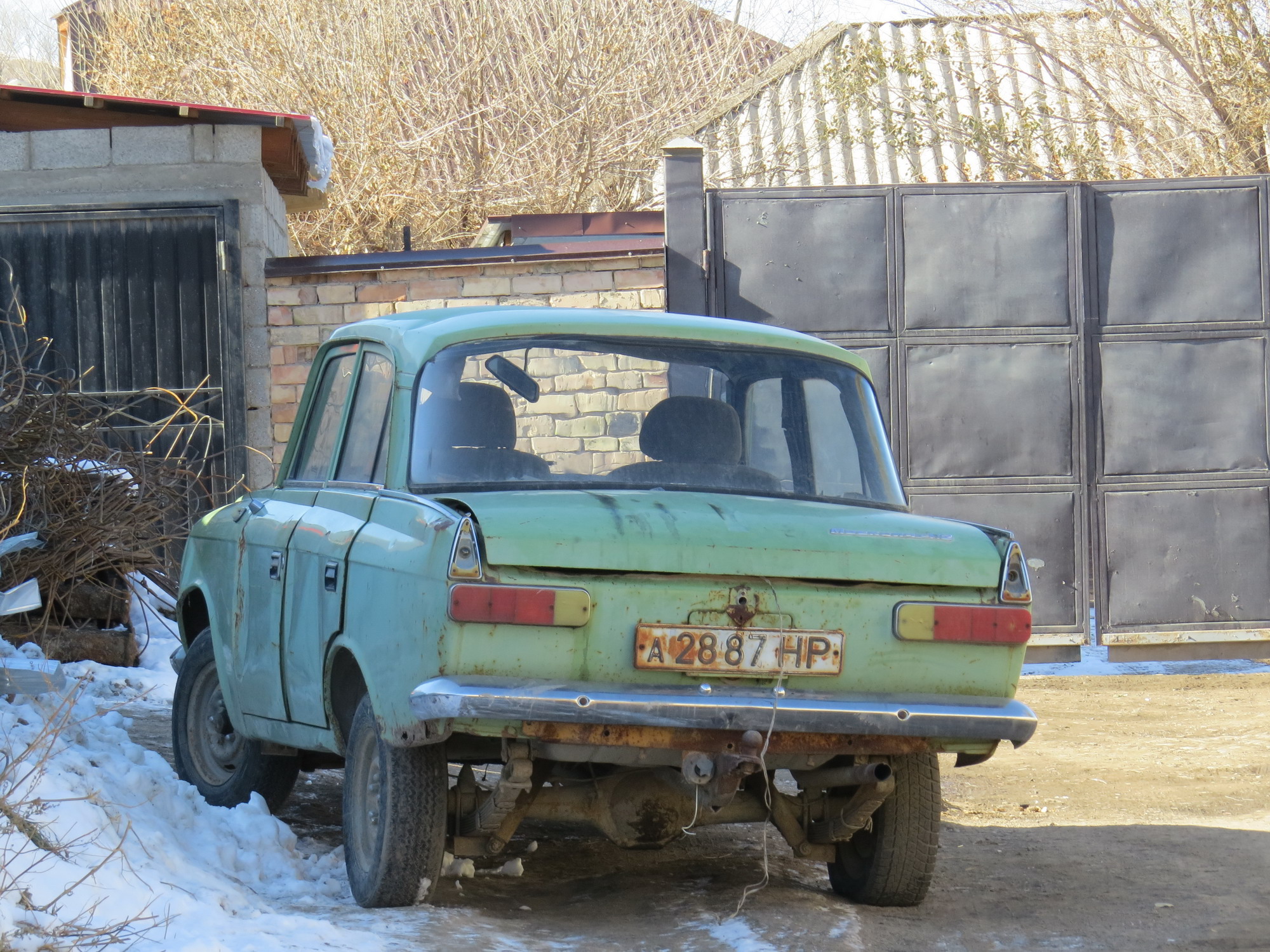 а 2887 НР, Izh Москвич-408/412 (Moskvich-408/412) 412ИЭ-028, 1982–1999