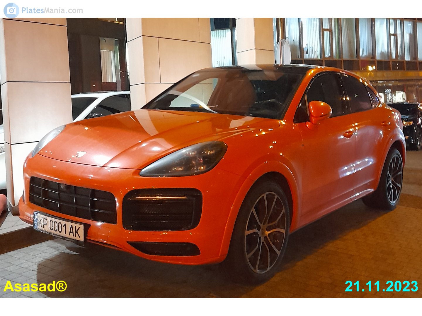 KP 0001 AK, Porsche Cayenne 3rd gen Coupé (PO536; 9Y3), 2019–2023