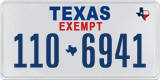 Texas, Exempt (123-4567)