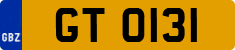 License plate of Gibraltar, Trailers