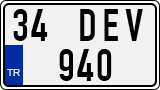 License plate of Turkey, Regular plates