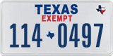 Texas, Exempt (123-4567)