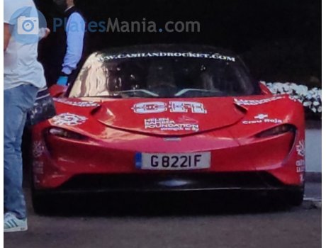 G 8221 F, McLaren Speedtail