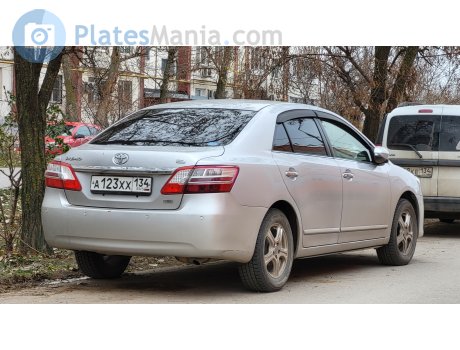 а123хх134, Toyota Premio