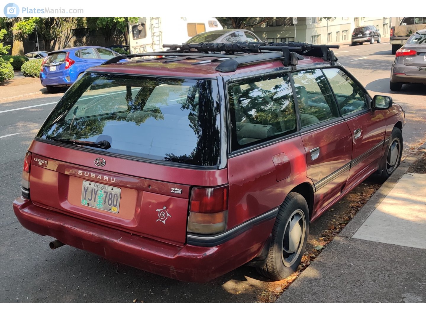 YJY 780, Subaru Legacy 1st gen Wagon (BF/BJ), 1989–1993
