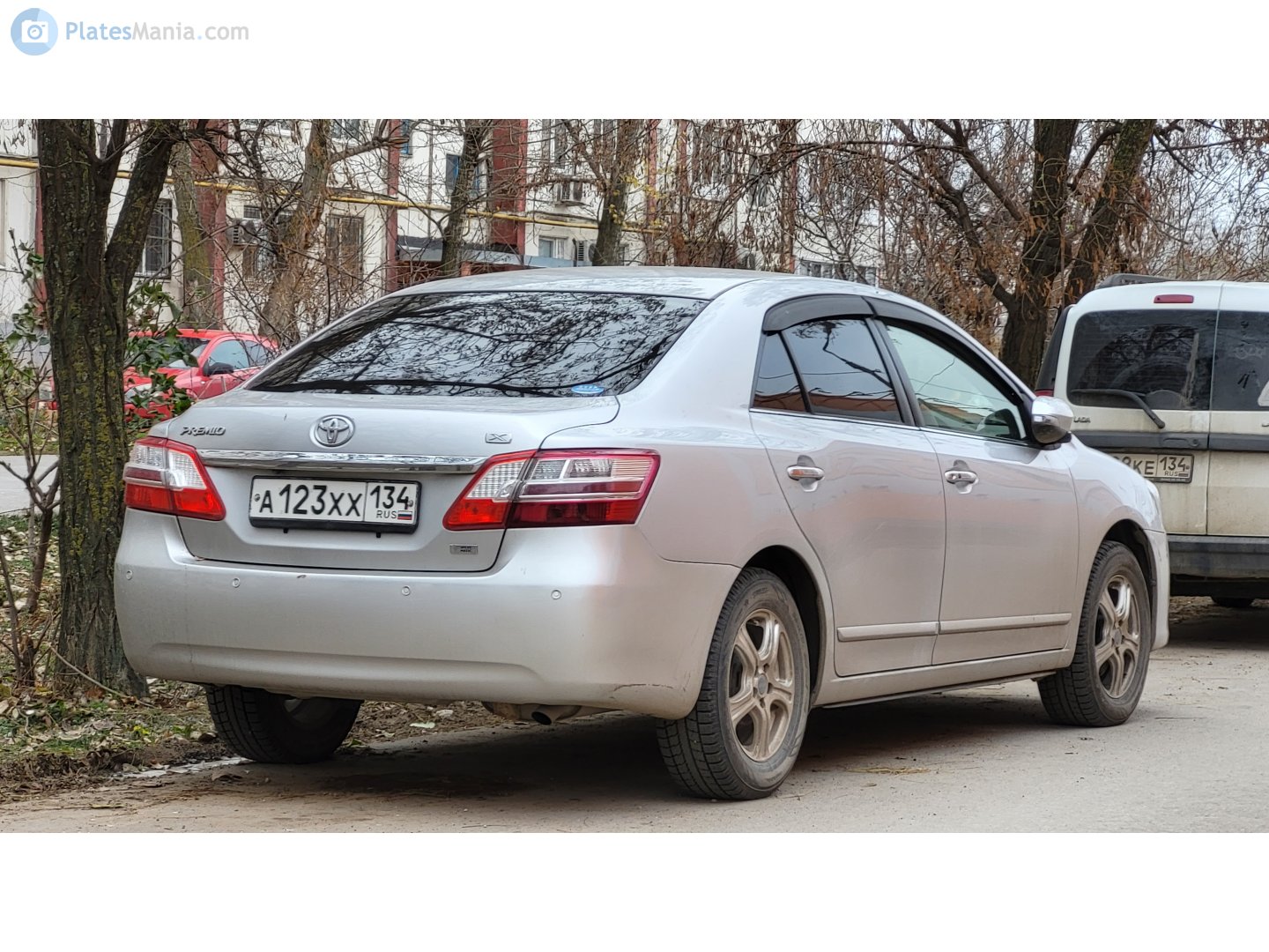 а 123 хх 134, Toyota Premio 2nd gen (T260), 2007–2016
