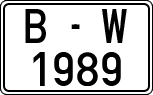 License plates of Spain, 1971 year series