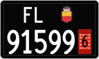 License plate of Liechtenstein, Provisional