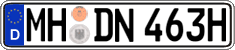 German license plate, Plates for oldtimers (type 