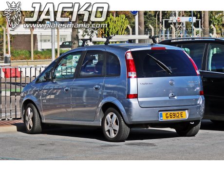 G 6912 E, Vauxhall Meriva