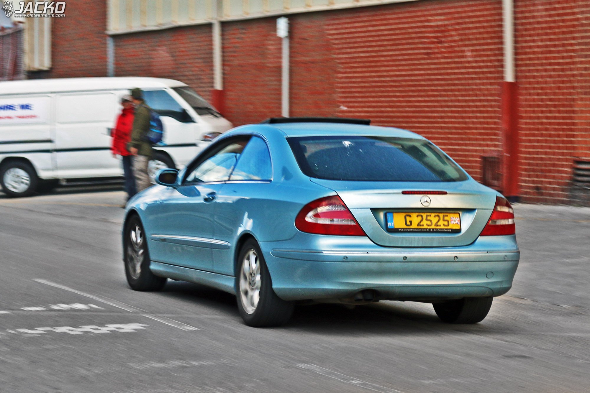 G 2525, Mercedes-Benz CLK-Klasse 2nd gen Сoupé (C209), 2002–2009