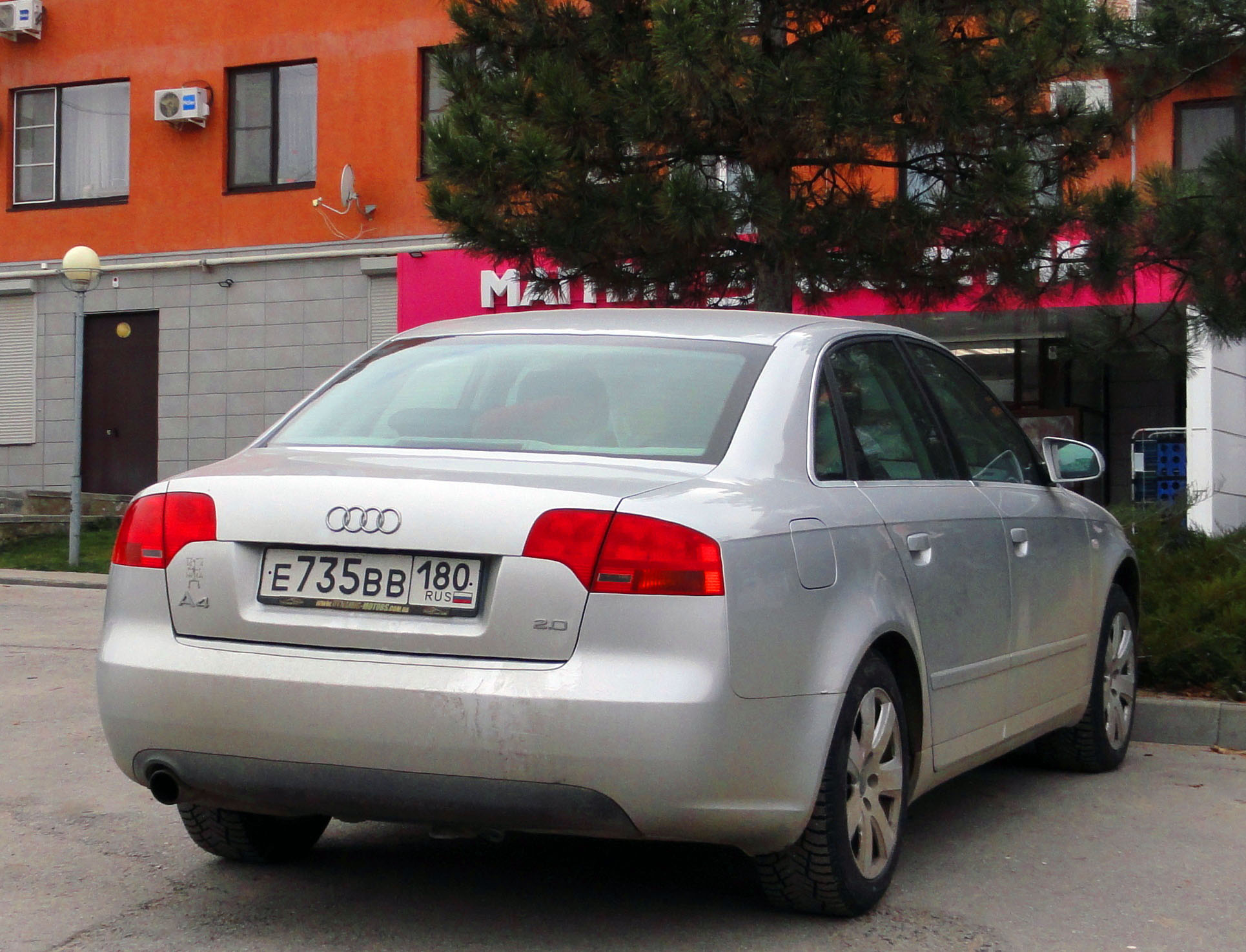 е 735 вв 180, Audi A4 3rd gen Sedan (B7/8EC), 2004–2007